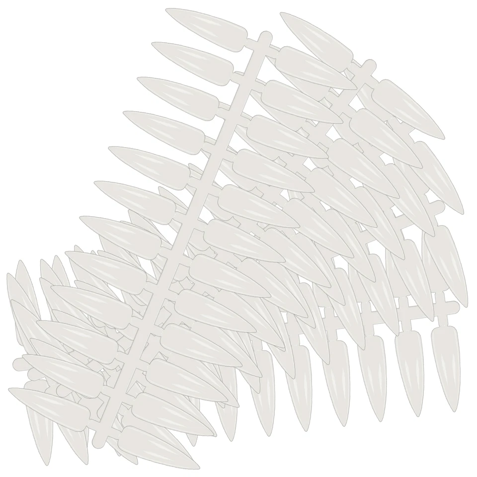 Präsentations Tips Demo Almond Stiletto Nail Art UV LED Gel Acryl Polish Nagel - Bild 4 von 4