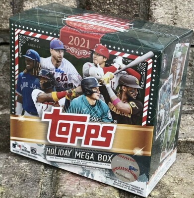 Holiday Mega Box PLUS HUGE BONUS!! 2021 Topps Baseball - Factory