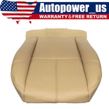 For 2007 2008 2009 2010 2011 Chevy Tahoe Driver Bottom Leather Seat Cover Tan
