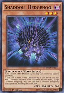Shaddoll Hedgehog - DUEA-EN024 - Common - 1st Edition x3 - Near Mint