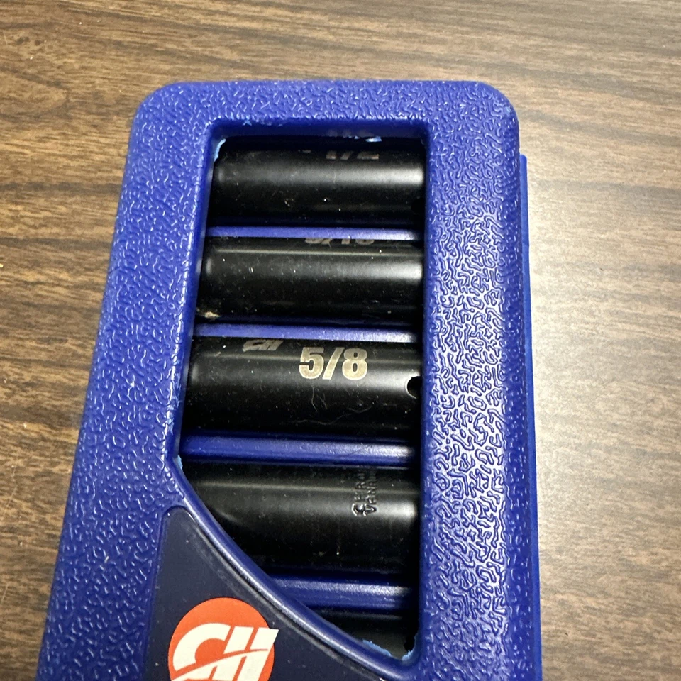 Campbell Hausfeld MP6044, 11 peças 3/8" unidade profunda SAE/conjunto de soquete de impacto métrico - Imagem 4 de 4