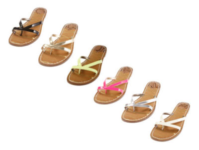 Sam & Libby Women's Sz 6 Kori Double Strap Slip On Flip Flops Sandals Your Choic