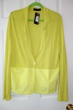 Cafe'noir Limone Stretch Light Knit Women's Cardigan L