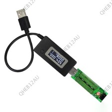 LCD USB Voltage/Amps Charging Capacity Meter Tester Multimeter Detector 19H