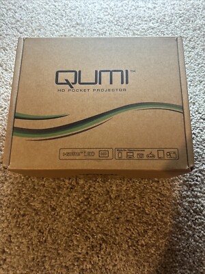 Vivitek Qumi Q2-B HD Pocket Projector TESTED WORKING