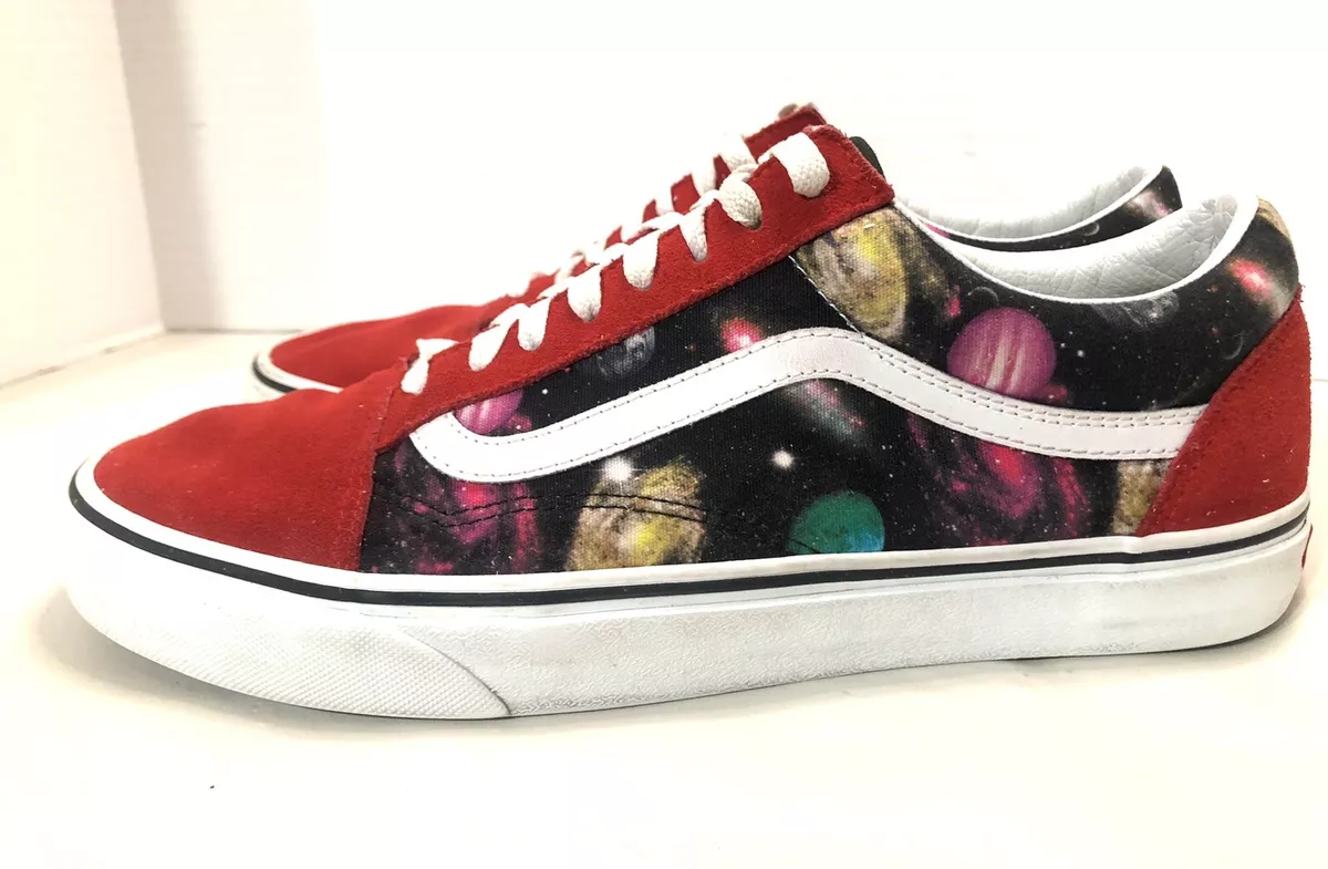 Vans top custom galaxy