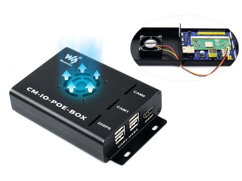 Waveshare Mini-computer Add-ons for Raspberry Pi Compute Module CM3/CM3L/ CM3+
