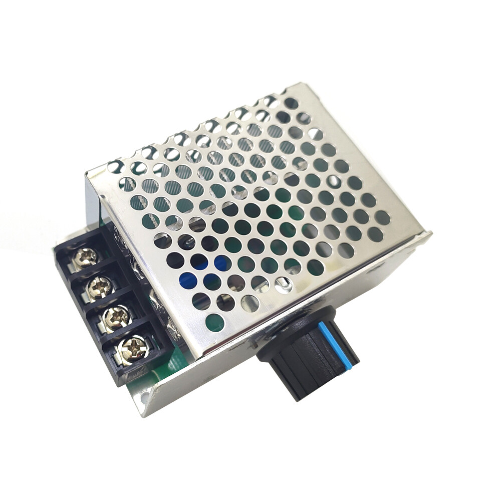 4000W Thyristor Electronic Regulator Dimming Speed Regulation Thermostat