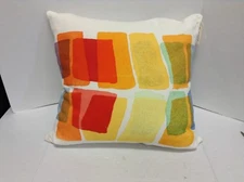 Frontgate Loloi Multi Colored Decorative Sofa Bed Chair Throw Pillow 22x22