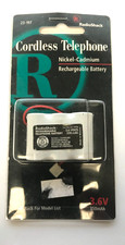 RADIO SHACK 3.6V 350mAh Ni-Cd Rechargeable Cordless Phone Battery Model 23-197