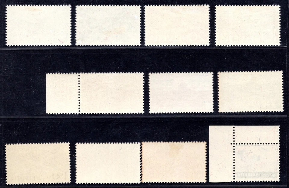 SWITZERLAND 1941-1949 LOT OF 18 AIR MAILS MINT HINGED & MINT NEVER HINGED - Image 2 of 4