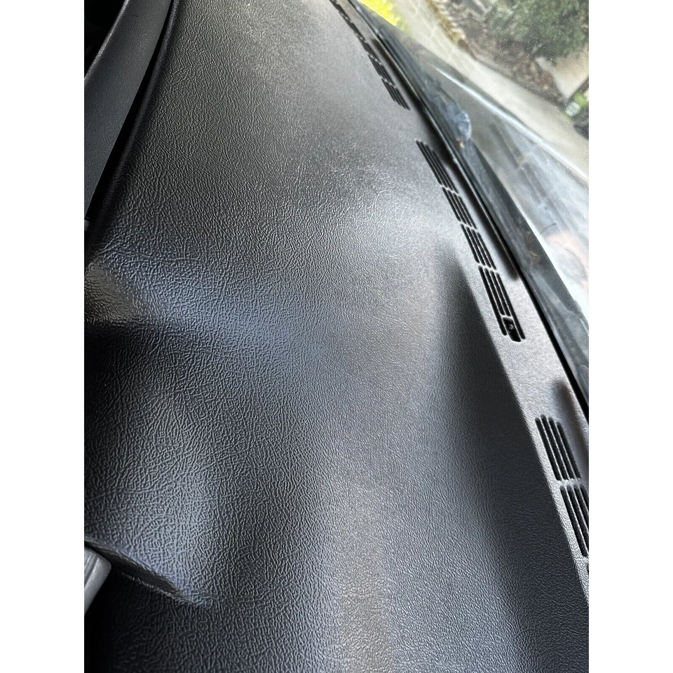 Black Molded Dash Cover Cap Board Overlay For 1999-06 03 Chevy Silverado Sierra - Image 3 of 4