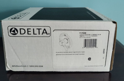 Delta T17038 Lahara Monitor 17 Series Valve Trim Only - Chrome