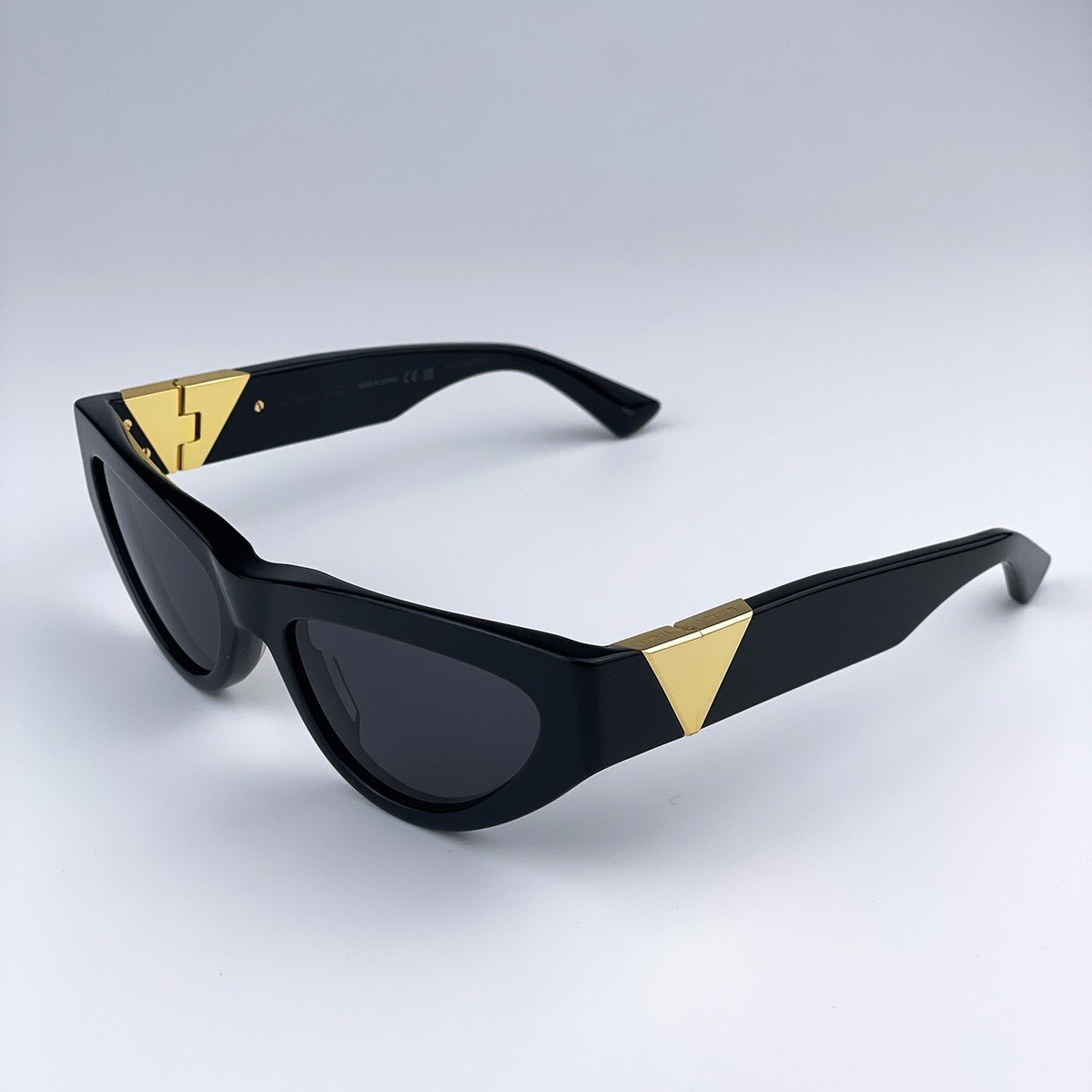 Bottega Veneta Women Sunglasses Black Grey Cat Eye BV1176S