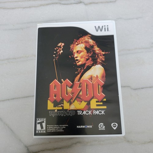 AC/DC Live: Rock Band Track Pack (Nintendo Wii) No Manual 14633191684 ...