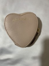 RJR - John Rocha - Pale Pink Heart Shape coin Purse - Wallet Leather