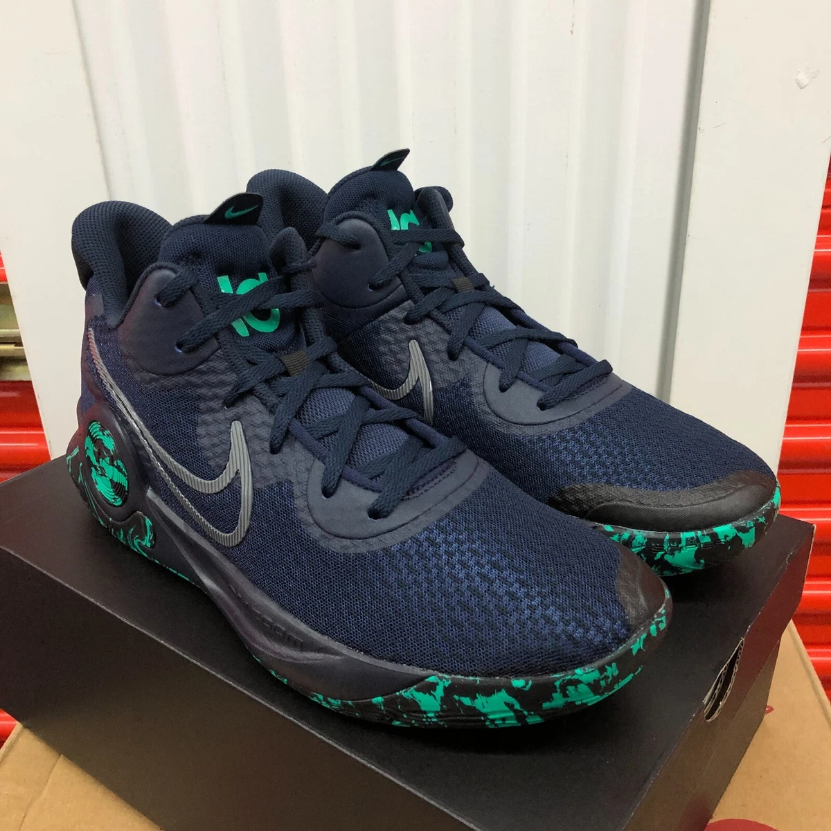 Nike KD Trey 5 IX Mid Mens Basketball Shoes Size 11 US Blue Green  CW3400-400 New | eBay