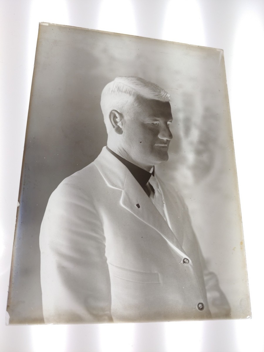 7インチ　Anthony Adverse The Rulling Glass 5x7 Glass Negative Dapper Dad Circa 1901 | eBay