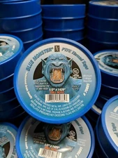 Blue Monster Tape - Millrose 70885 PTFE Teflon Thread Tape 1/2" x 1429"  10Rolls