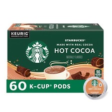 Starbucks Hot Cocoa K-Cup Coffee Pods Hot Cocoa for Keurig Brewers 6 Box...