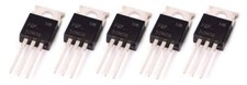 5 x FQP50N06 N Channel Power MOSFET 60V 50A TO-220 High Speed Switching Low RDS