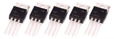 5 x FQP50N06 N Kanal Power MOSFET 60V 50A TO-220 High Speed Switching Low RDS