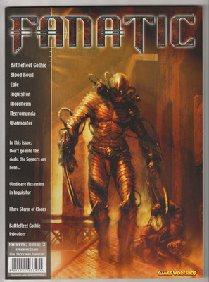 FANATIC MAGAZINE # 2 GAMING GAMES WORKSHOP 2004 BATTLESLEET GOTHIC WARMASTER