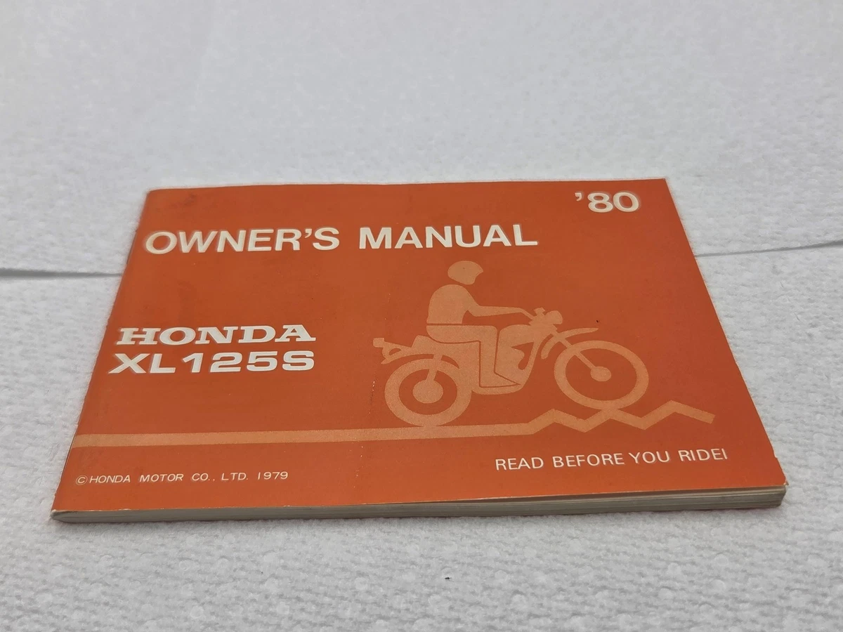 XL125S Motorcycle Repair Manuals & Literature for sale | eBay