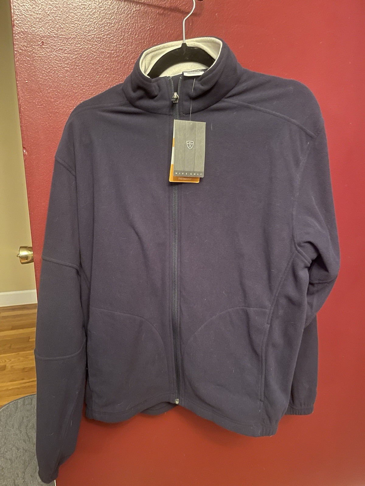 SACAI X NIKE Nike Golf Therma fit Giacca Pile Uomo Full Zip Small Spedizione Gratuita