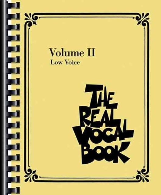 The Real Vocal Book - Volume II Low Voice (Book)