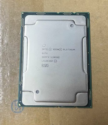 Intel Xeon Platinum 8274 QS Processor 24 CORES，48 threads 35.75M Cache, 3.10 GHz