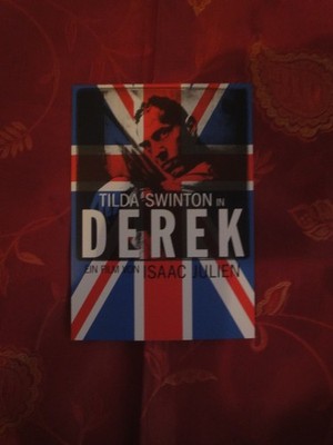 TILDA SWINTON  ,,DEREK '' (2025)   RARE PROMO   KINO FILM POSTKARTE   WIE NEU!