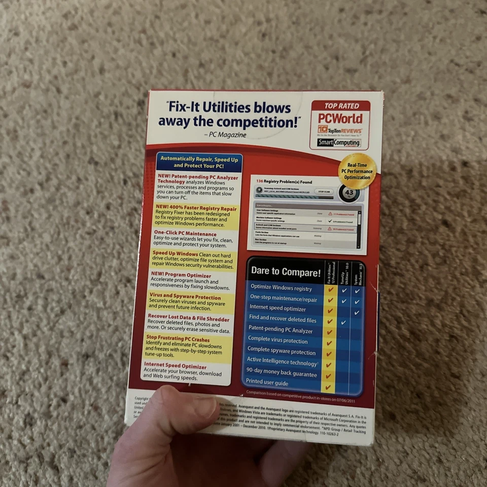 NEW Fix-It Utilities Professional Software - 5 PC License by Avanquest (2015) - Image 4 of 4