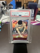 2022 ONE PIECE STARTER DECK ST01-STRAW HAT CREW 013 RORONOA ZORO PSA 10