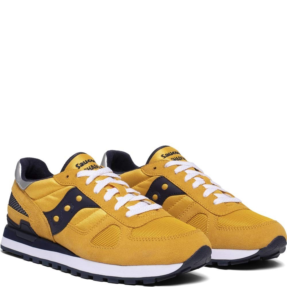 SAOLA Saucony Shadow Original Uomo Taglia 9 US UK 8 Giallo Navy S2108 732