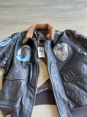 New US Navy G1 Jacke Cockpit No Avirex No US Wings XL New