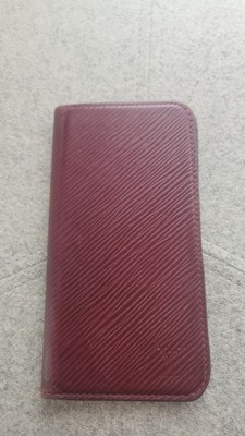 Louis Vuitton Handyhülle IPhone X  Weinrot