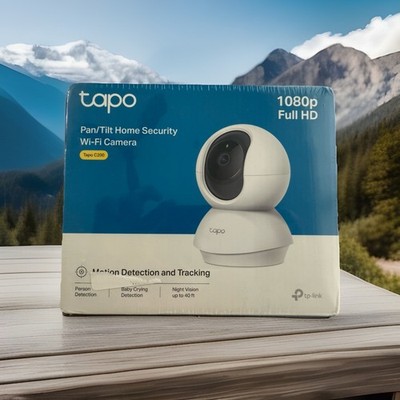 TP-Link Tapo Pan/Tilt Security Camera for Baby Monitor, Pet Camera w/ Motion Det