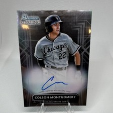 Topps 2022 Bowman Sterling Rookie Colson Montgomery #PA-CM White Sox