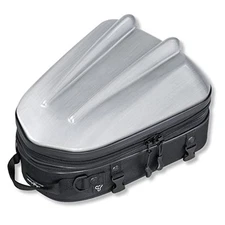 [Tanax] Motorcycle Bag MOTOFIZZ Shell Seat Bag 2 MT Hairline Silver 10-14L JP