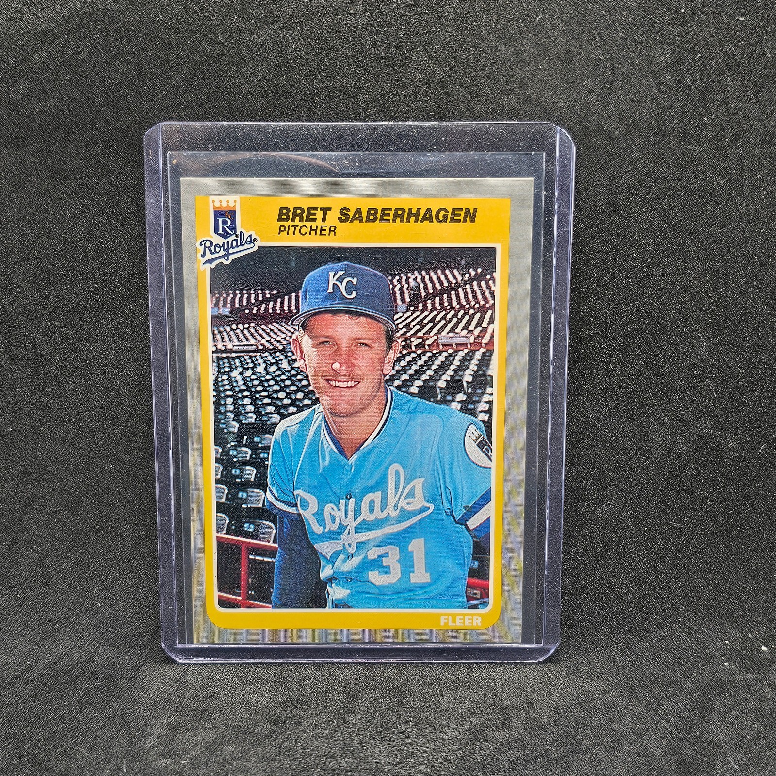1985 Fleer - Bret Saberhagen #212