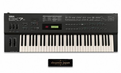 YAMAHA DX7s 61-Key FM Synthesizer Keyboard Tested Working from Japan