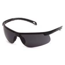 Pyramex Sb8623d Ever-Lite R , Safety Glasses, Anti-Scratch, Gray Lens, Black