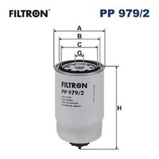 Kraftstofffilter für Hyundai H-1-Starex A1 H100 HR I10 1 PA I20 PB 2 GB | 24050