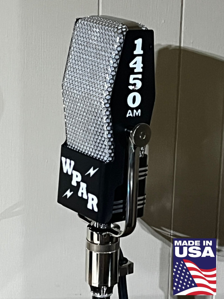 New RCA AEA WA-44 Custom Lettered Ribbon Microphone Flag BUY IT