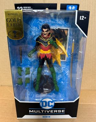 DC Multiverse Robin 7'' Action Figure DC Vs Vampires McFarlane Gold Label Sealed