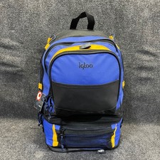 Igloo 3000-99 Mochila Enfriador Grande Azul Amarillo con Bolsa Aislante Desmontable