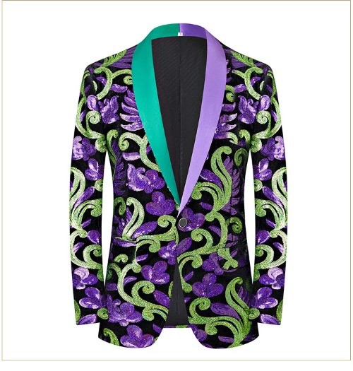 YOUTHUP Slim Fit Blazer voor heren, M