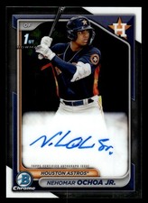 2024 Bowman Chrome #CPA-NOC Nehomar Ochoa Jr. Prospects Autographs
