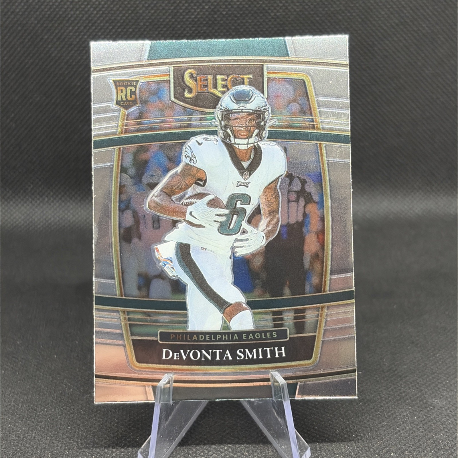 2021 Panini Select DeVonta Smith RC #49 Concourse Level Eagles Rookie Alabama